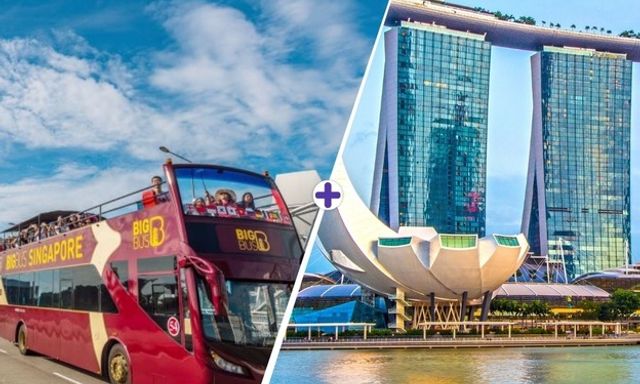 Big Bus Singapore Hop-On, Hop-Off & Marina Bay Sands Skypark Observation Deck